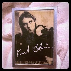 Vintage kurt Cobain card holder